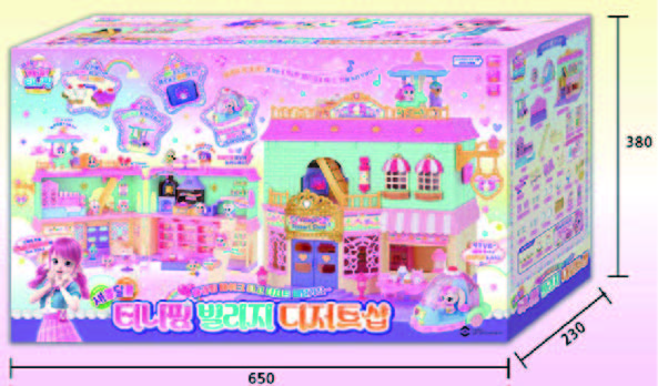 새콤달콤 캐치티니핑 4 티니핑 빌리지 디저트샵 완구