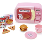 산리오 장난감 헬로키티 미니 전자레인지 세트