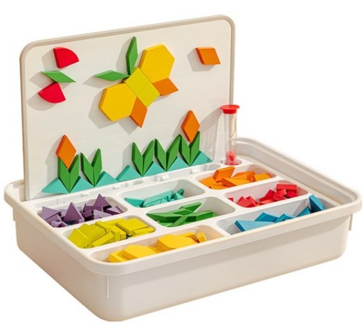 칠교 자석블럭 몬테소리교구 250pcs