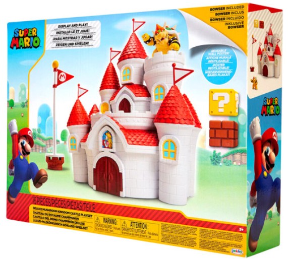 닌텐도 슈퍼마리오 머쉬룸 킹덤 캐슬세트 피규어 장난감